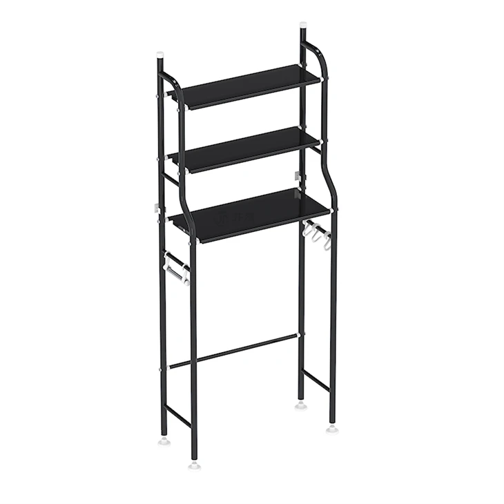 Suporte sanitário preto comum