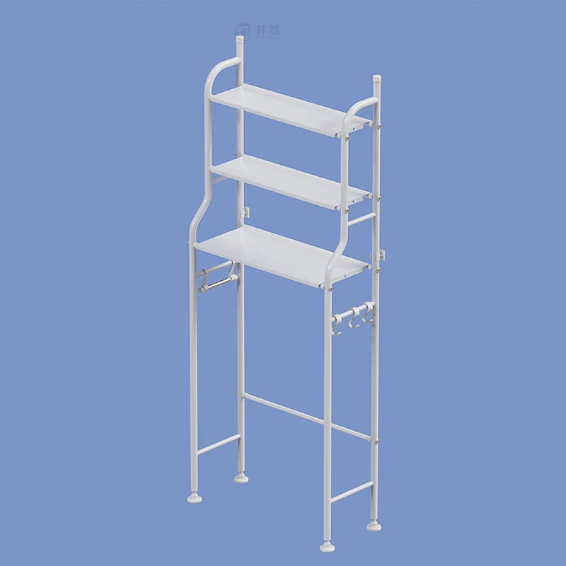 Tendência simples sobre o rack de armazenamento do banheiro